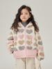 2024 Girls' Winter Plush Coat: Warm, Thickened Fleece Cotton Jacket for Children