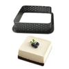 Tart Ring Non-Stick Perforated Food Safe Baking Mold for Homemade Pie Cake Mousse Dessert Party Prep