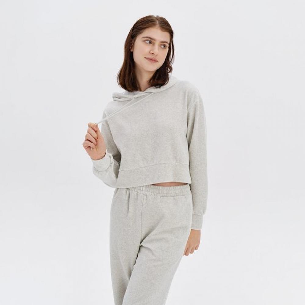 Huit Velour Hoodie Tee Htwtp3l06t