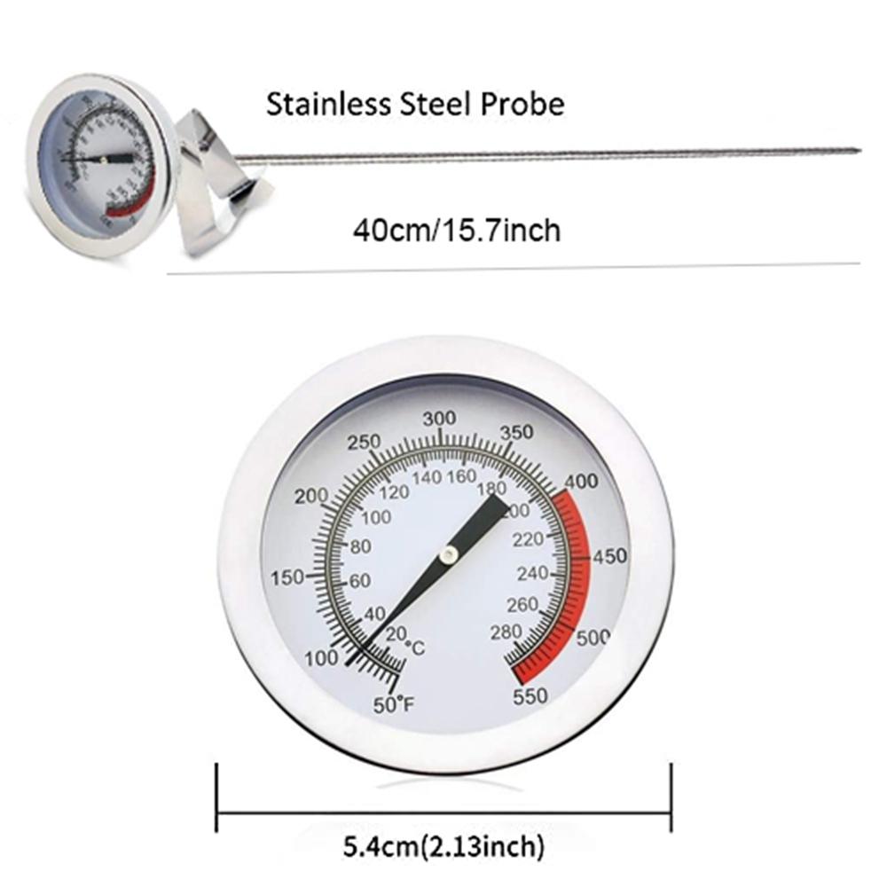 Ciferníkový Domácí Hluboký Smažák Okamžitý Odečet Potravinový Teploměr BBQ Masový Teploměr Kuchyňské Nářadí