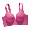 Plus Size Seamless Shaping Bra: Slimming with Side Support & Anti-Sagging