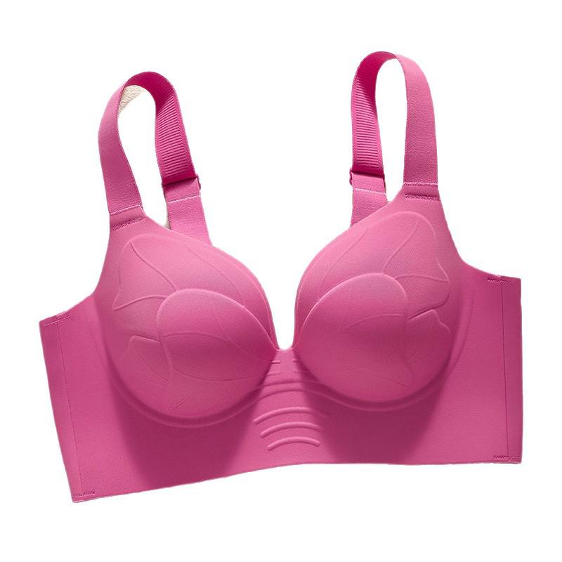 Plus Size Seamless Shaping Bra: Slimming with Side Support & Anti-Sagging
