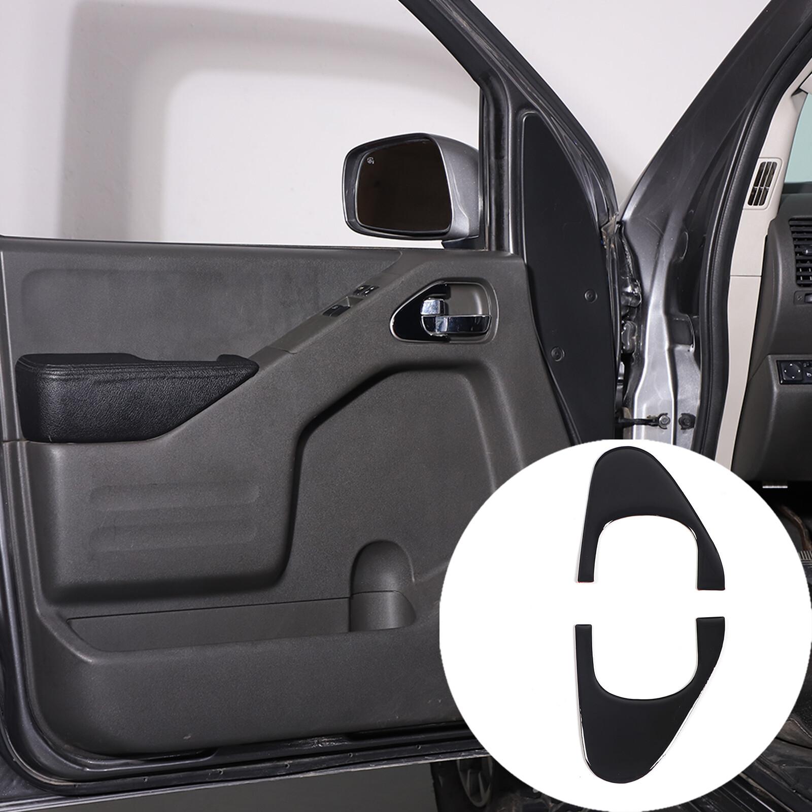 Глянцевая черная накладка на внутреннюю ручку двери для Nissan Frontier 05-21