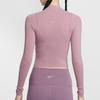 Nike Zenvy Dri-Fit Comfortable Soft Breathable Quick-Dry Long Sleeve T-Shirt Women tops Gray Purple Red FN3023523