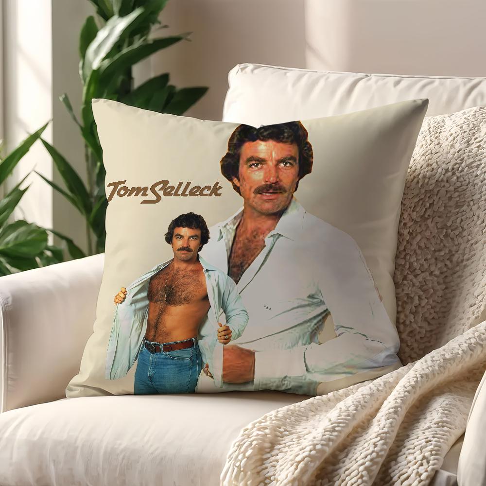 Tom Selleck Magnum cushion cover Decoration Room Shop Car Best Home Office Coffee Pillow Sofa Printing Nordic Simplicity Hit