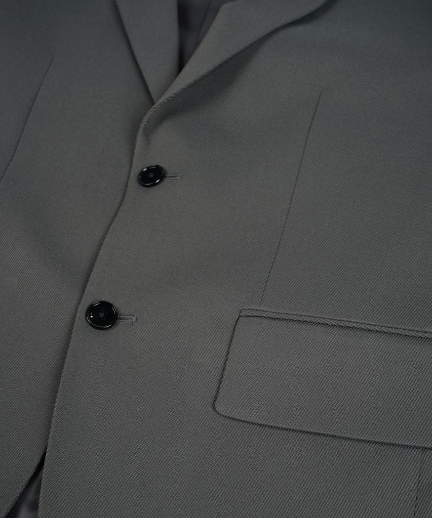 Birbante Twill Setup Blazer Jacket - Grey