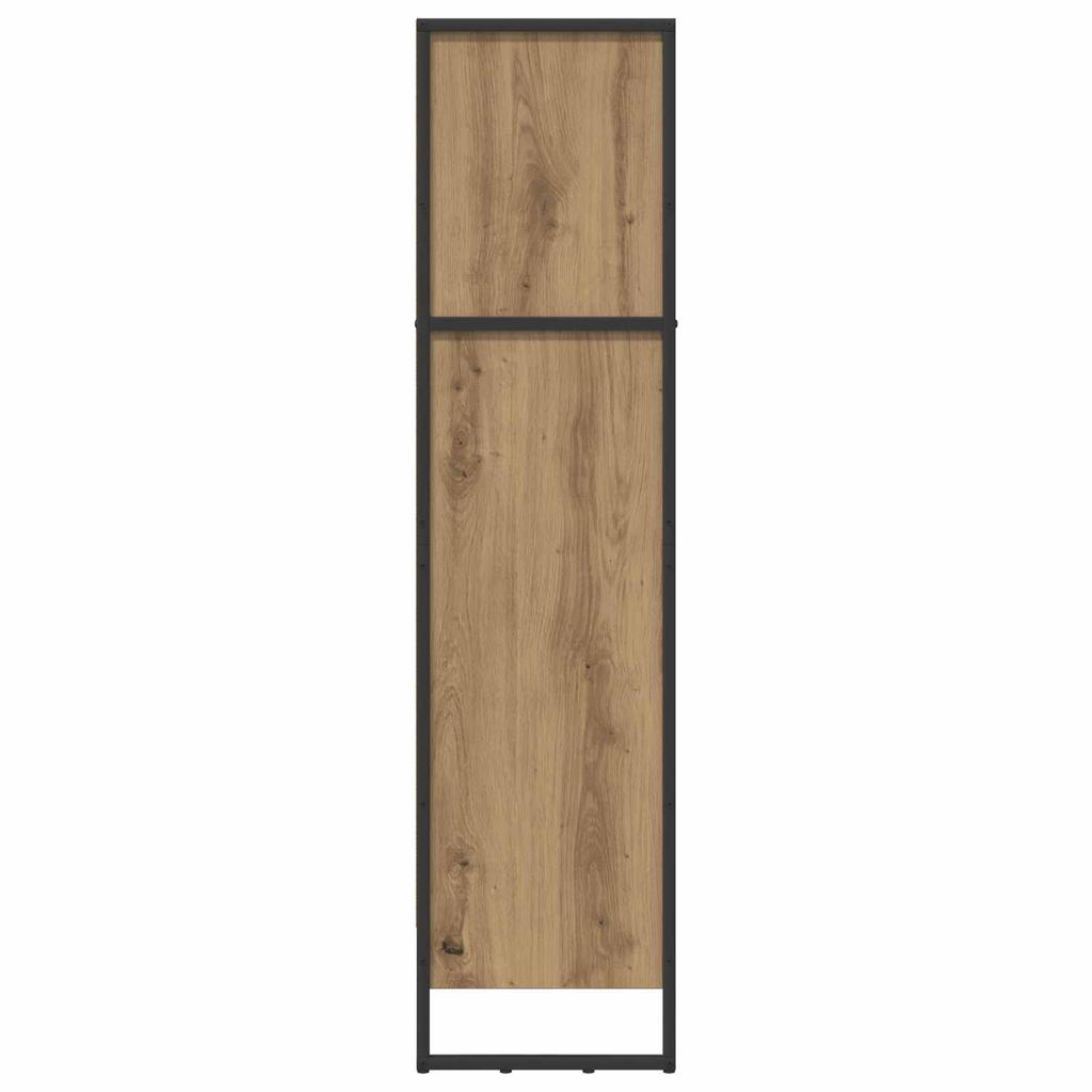 Bookshelf 80 x 30 x 121 cm Engineered Wood Craft Oak