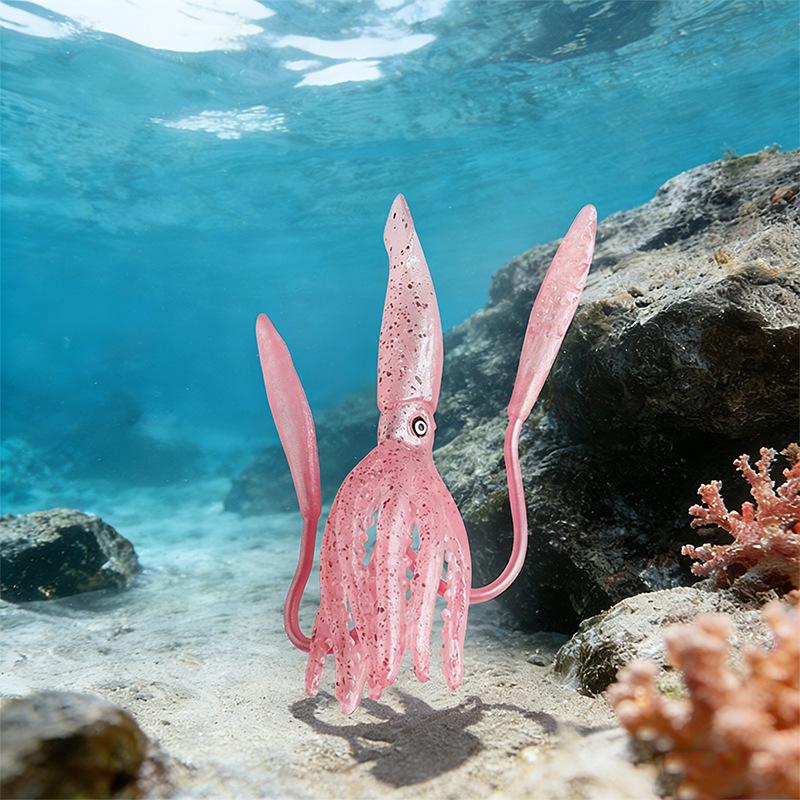 Marine Animal Simulation Models: Jellyfish, Octopus, Sea Shrimp, Sea Anemone, Squid, Horseshoe Crab, Crayfish, Arrowhead
