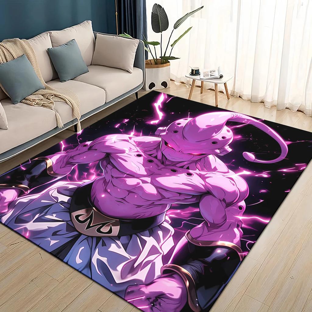 3D Dragon Anime Carpet Rug for Living Room Bedroom Home Sofa Decoration,kids PlayNon-slip Floor Mat Gift