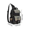 Durable HVAC Tool Organizer Zippered Tool Bag Techs Electrician Tool Pouch  Technician