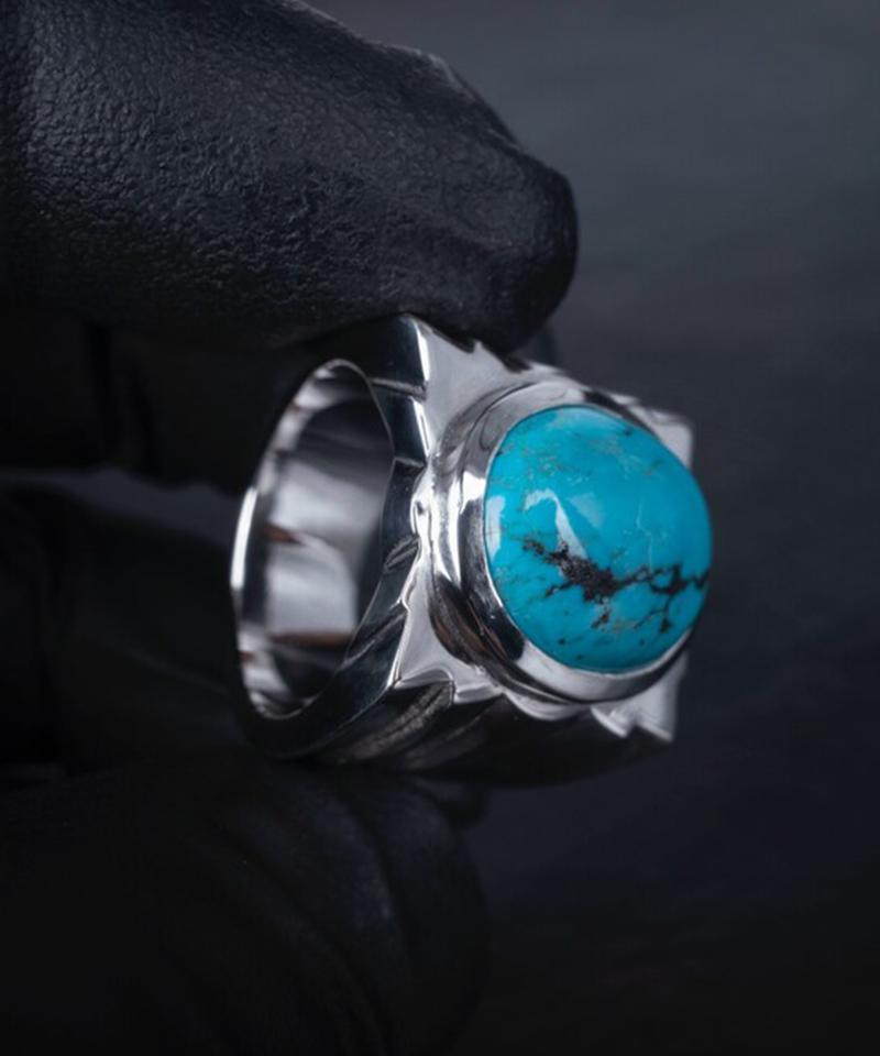 Josilver Signature Square Ring (Jumbo) - Turquoise