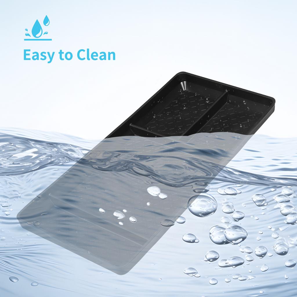 for Nissan Pathfinder 2025 2025 Car Center Console Lower Layer Storage Box Central Tray Organizer Interior Accessories Black