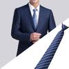 Male Zipper Design Neck Tie for Business Necktie Formal Suit Accessories