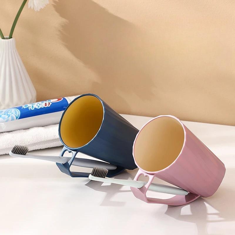 Simple Household Thickened Mouthwash Cup, Tooth Cup and Plastic Brushing Cup