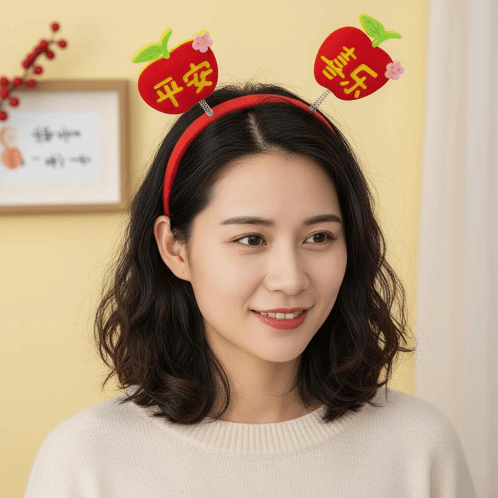 Blessings 2026 Happy New Year Headband New Year Decorative Headdress Hair Hoop  Masquerade Party