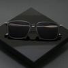 Stylish Square-Frame Polarized Sunglasses High-Quality Metal-Frame Outdoor UV400 Sun Glasses Classic Driving Shades Men Goggles