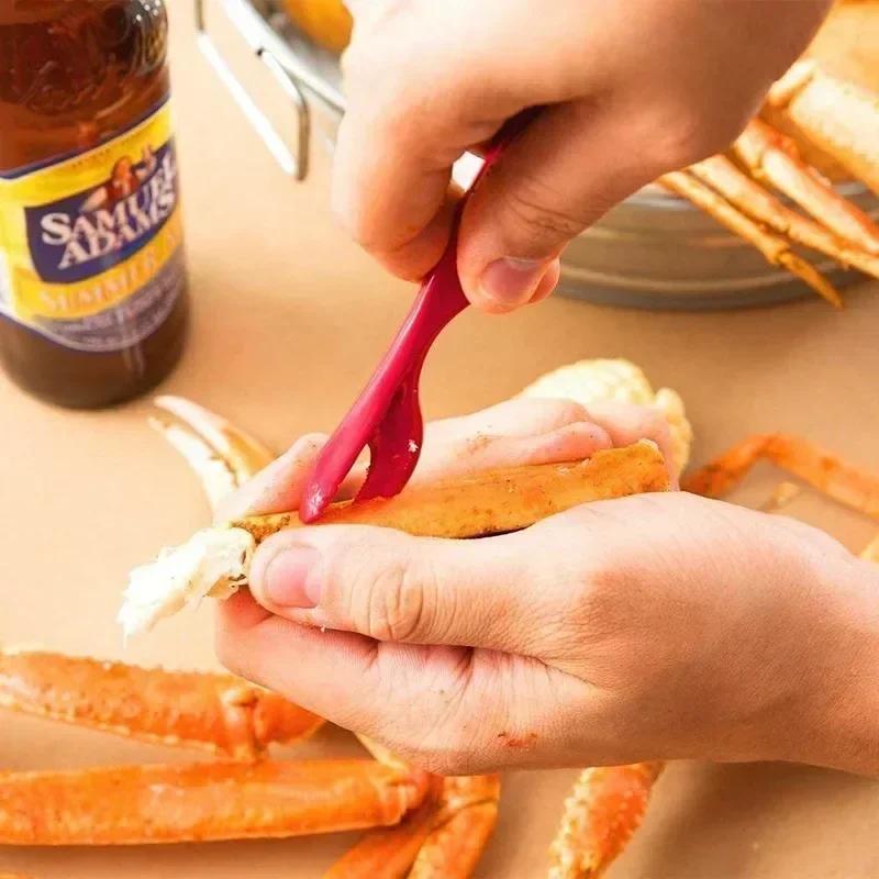 19Pcs/Set Crab Shrimp Fruit Pliers Fork Spoon Seafood Tool Set Nut Walnut Lobster Crab Cracker Tools Kitchen Accessories