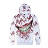Smiley Face Loose Fit 3D Print Men's Hoodie