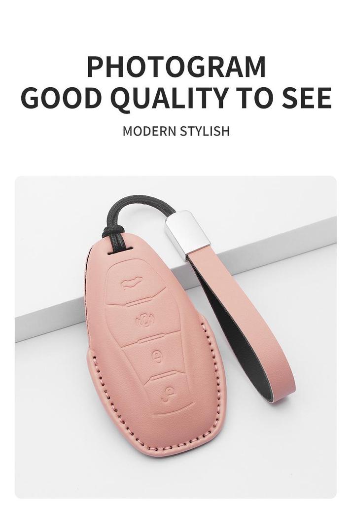 Hongqi H5 Key Cover for Models 2324, H6, H9, HQ9, HS5, HS7, HS3, EH7 - High Quality Protection