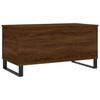 Vidaxl Coffee Table, Brown Oak, 90X44.5X45 Cm