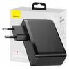 Baseus Gan2 Pro Network Charger, 2X USB + 2X USB-C, 100W, EU (Black)