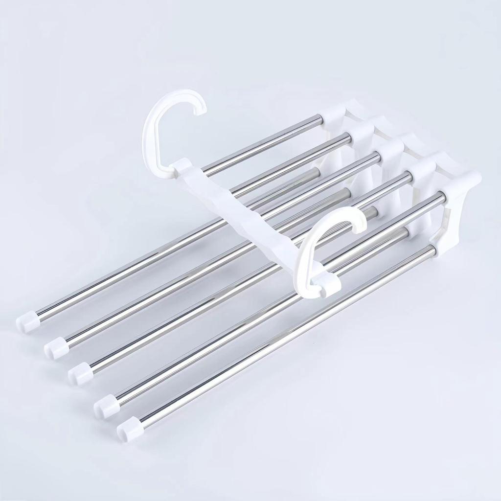 Seamless Rack Folding Trouser Multifunctional Multilayer Wardrobe Organizer