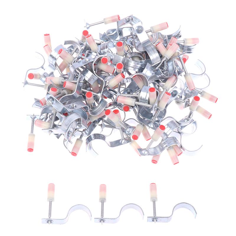 1Pcs Round Steel Nails For Manual Rivet Nail Gun Accessories Tools Concrete Steel Wall Anchor Trough Fastening Tool