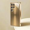 Gold Textured Electroplated Glass Phone Case Suitable for Samsung Galaxy S26 S25 S24 S23 S22 S20 FE/Ultra/Plus Anti Drop
