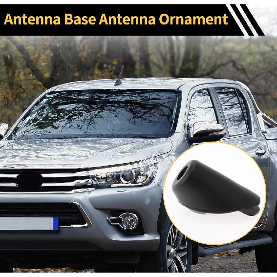 Antenna Base Grommet Ornament for Toyota 4Runner 2010-2014 Antenna Ornament Rubber Adapter Base No.8639235040 Manual Radio Antenna Mount Bezel Topper