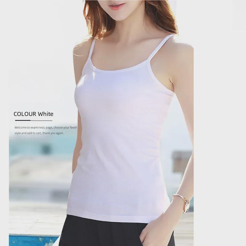 

Женская хлопковая майка без рукавов - стильный летний топ с красивым дизайном спины, облегающий крой XXL [65-75 kg]