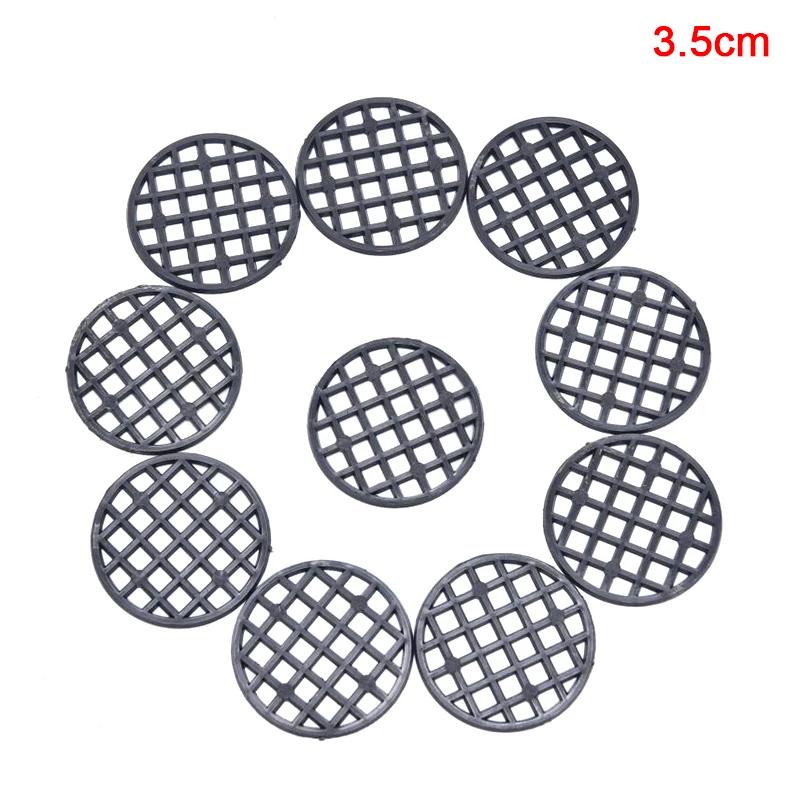 

Hot! 10pcs Round Flowerpot Mesh Pad Breathable Leakproof Bottom Grid Mat With Drainage Hole Protection Durable Bonsai Home