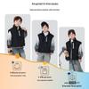 Boys' Thickened Winter Sleeveless Cotton Vest