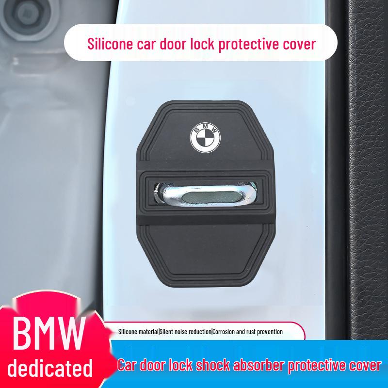 

BMW 7 Series (2016-2022) Silicone Door Lock Cover – Noise Reduction, Shock Absorption, Anti-Rust Protection