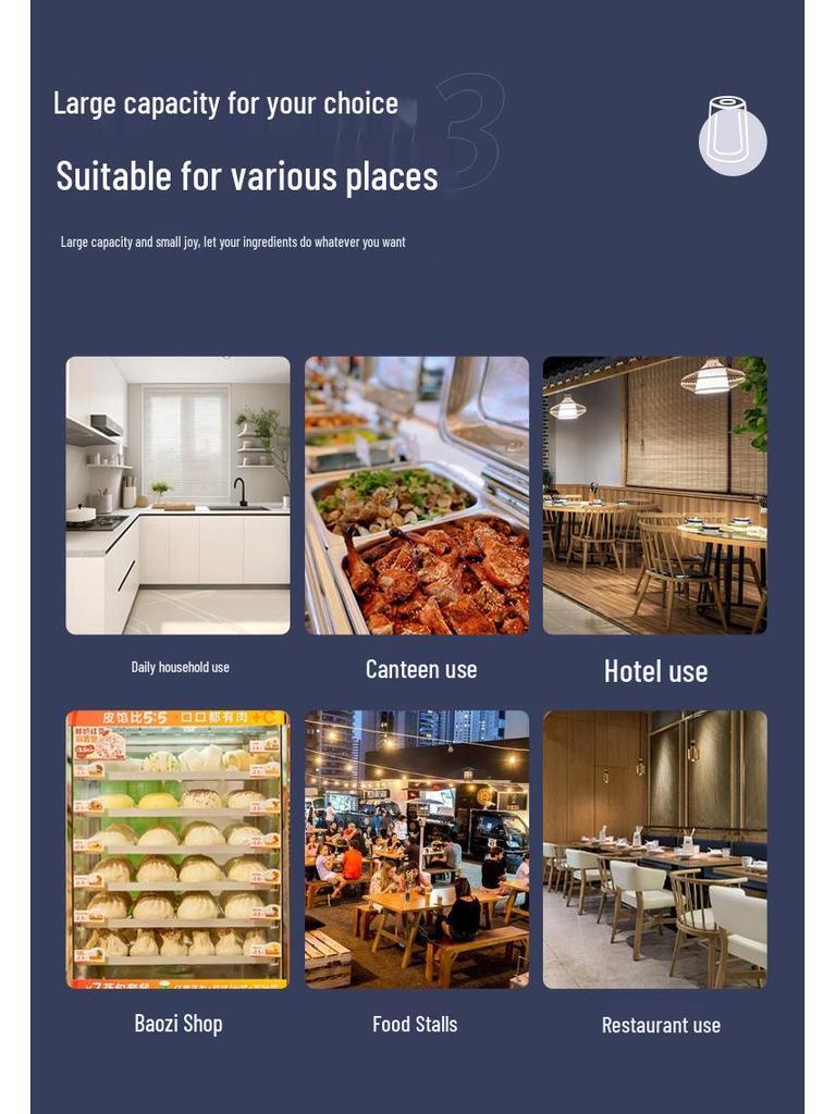 High-Power Multi-Functional Meat Grinder & Food Processor for Household and Commercial Use