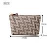 Indenya Inden CHEVRON Chevron Pouch Zipper Traditional Craft Koshu Inden Deerskin Lacquer Original Brand [Indenya] (No.7608)