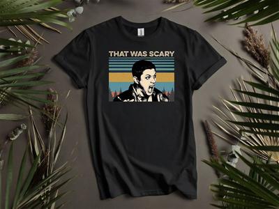 Dean Winchester Das War Gruselig Vintage T Hoodie T-Shirt Männer Frauen Unisex AD272