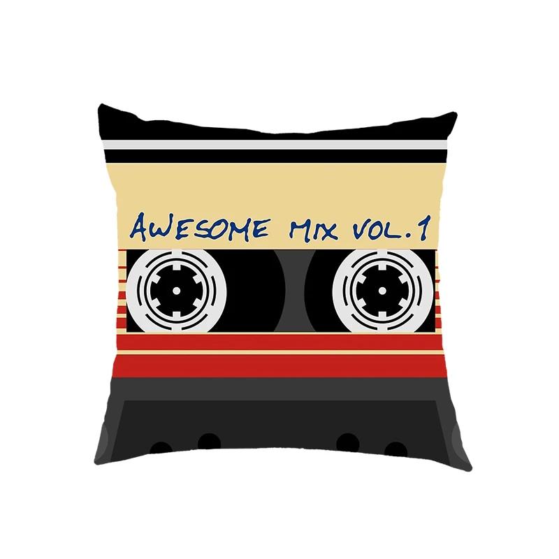 Mode Musiknoten Druck Kissenbezüge Gitarre Klavier Kissenbezüge Zuhause Schlafzimmer Haus Büro Quadratischer Kissenbezug Dekokissenbezug