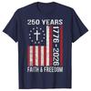 USA 250 Years Still Free Print Flag T-shirt Unisex Cool Funny Statue Of Liberty Pattern T Shirts Hip Hop Street T Shirts 2026