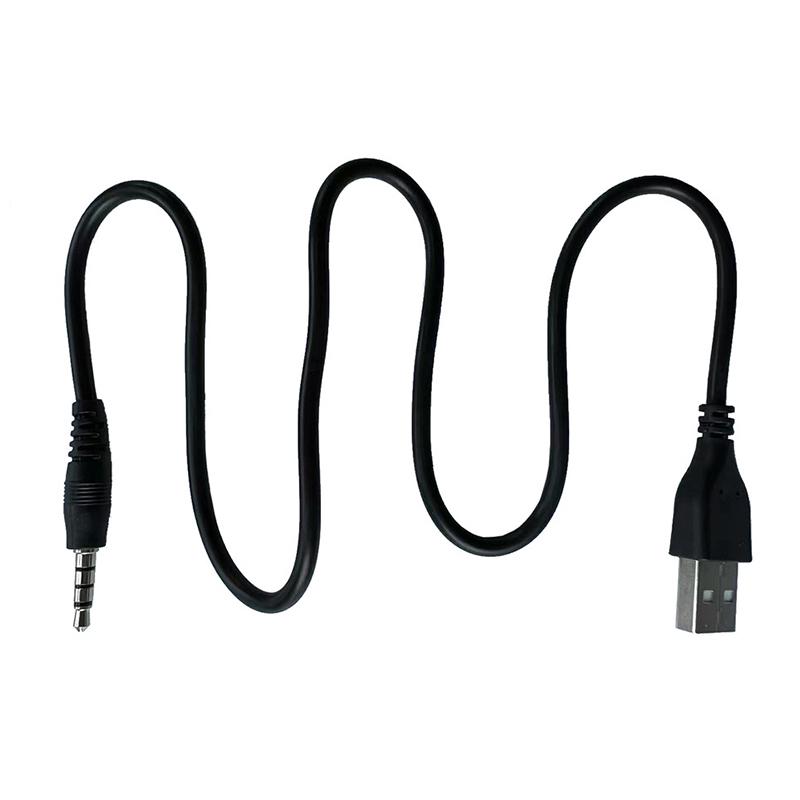 1 ks Motocyklový interkomový headset USB nabíjecí kabel pro V6 V4