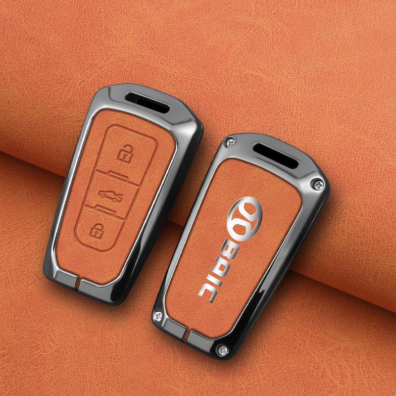 BAIC Key Case for Senova D50, D70, Zhixing X55, X65, U7 EX5 New Energy - Minimalist Design