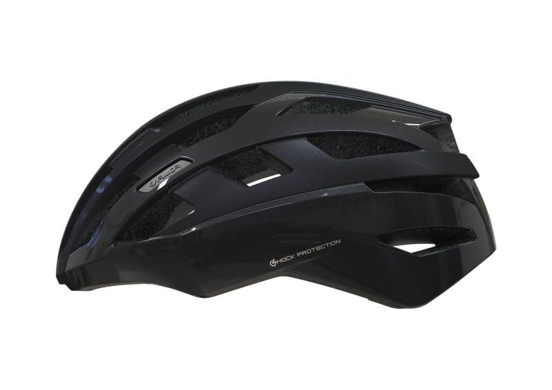 Karmor AIOS Dark Star Asian Fit Adult Bicycle Helmet JCF Cycling Approved S-M - (Japan Federation)