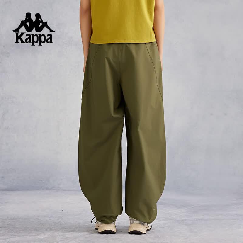 

Kappa Women s 2024 Autumn Outdoor Woven Water-Repellent Cargo Pants S