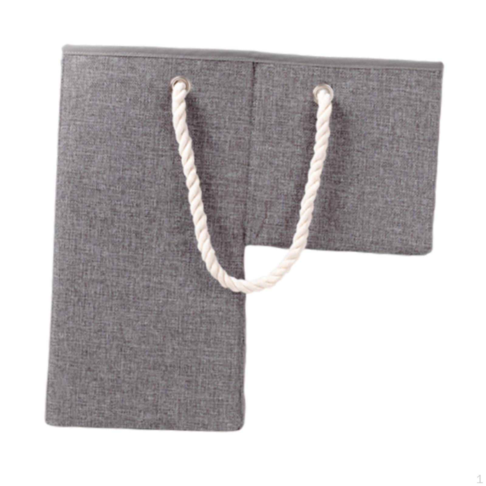 

Stair Basket Storage Bin with Handles,Organizer Foldable Staircase for Carpeted and Wooden