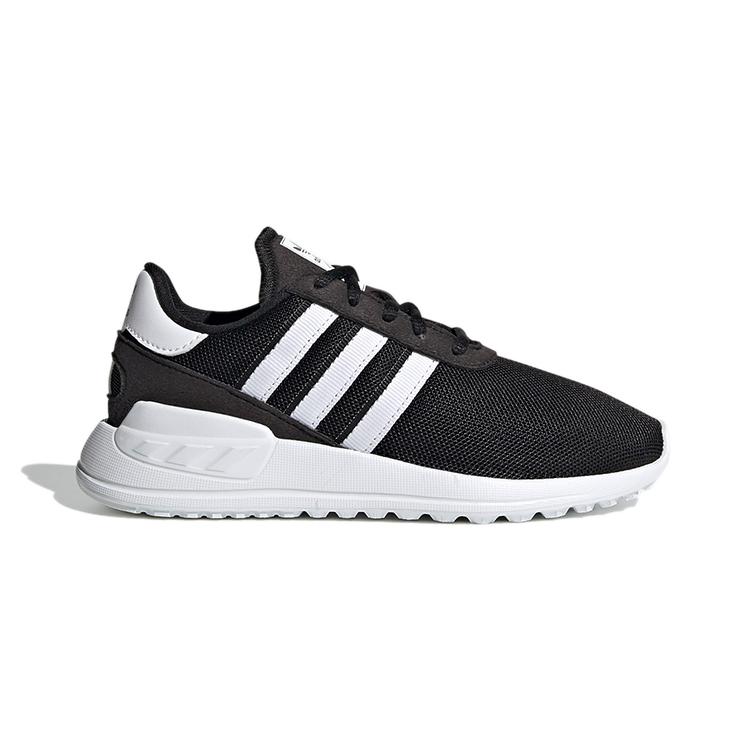 adidas Originals La Trainer Lite Breathable Sports Casual Shoes Black White Children Aged 3 7 Years Old FW5842
