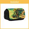 Legend Of Zelda Double Layer Pencil Case With Nylon Material For Students Organizer Storage