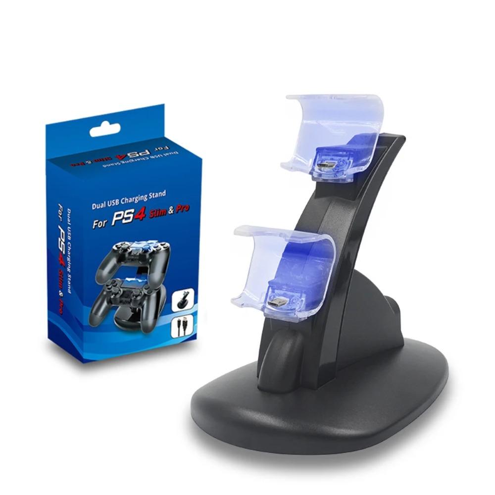 Charging Dock Stand for Sony Playstation PS4 Controller Play Station PS 4 Pro Slim Dualshock 4 Charger Support Control Gamepad