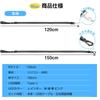 Sazuik Dog Leash with 12 Lighting USB High Safety Suitable for and Large Dogs Light, Modes, Multi-Color Lighting, 1.5m, Rechargeable, Visibility,