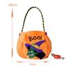 Dětská čarodějnická elfí dýňová kabelka dárková taška halloweenská taška na sladkosti koleda