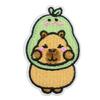 16 Pezzi Toppe Termoadesive con Disegno di Animali Cartoni Animati Ricamo Applicazione per Abbigliamento Bambini Zaini Cappelli Borse Decorazione Artigianale