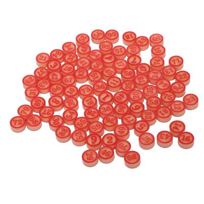 Nummer Brætspil Brikker Plast Solid Interaktive Tal 1?90 stykker til festunderholdning